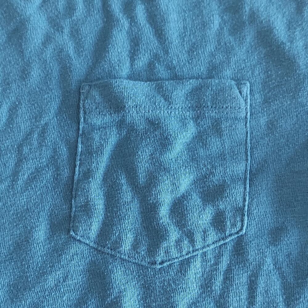 Wonder Nation Shirt Boys XL Blue Long Sleeve Tee with Chest Pocket - Picture 3 of 7